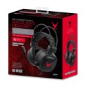 VARR GAMING HEADSET7 COLORS BREATHING SŁUCHAWKI NAUSZNE 3,5MM USB BLACK [45544] TE