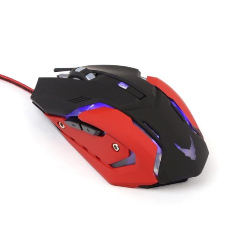 VARR GAMING SET ZESTAW GAMINGOWY LED MOUSE 800 - 3200 DPI + MOUSEPAD [44640] TE