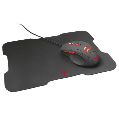 VARR GAMING SET ZESTAW GAMINGOWY MOUSE 800-3200DPI + MOUSEPAD 295 X 210 X 2MM [44856]