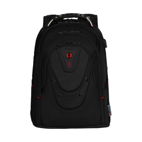 Wenger Ibex Ballistic Deluxe 17 Laptop Backpack Black 606493