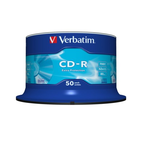 DYSK VERBATIM CD-R 700MB 52X DATA LIFE CAKE BOX 50