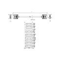 KABEL MONITOROWY DVI-D 24+1/DVI-D 24+1 DUAL LINK 1.8M ART oem