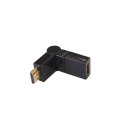 ADAPTER HDMI żeński/ HDMI męski rotating 180st ART oem