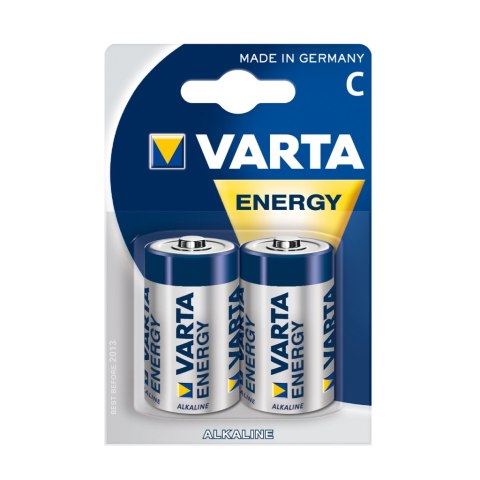 BATERIE ALKALICZNE VARTA R14 (typC) energy 2szt