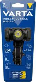 LATARKA LED NIEZNISZCZALNA HEAD H20 PRO 4W (+3xAAA) 350 lm VARTA