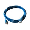 PATCHCORD UTP 5e 0.5m niebieski ART oem