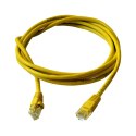 PATCHCORD UTP 5e 5m żółty ART oem