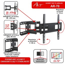 UCHWYT DO TV LED/LCD AR-70 ART 23-55