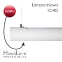 Lampa LED,HanksLight,liniowa,white, alu,zwiesz,1264mm,down36W, SMD,AC230V,4000K-W