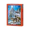 PUZZLE WOLVES AND CASTLE 1500el CASTORLAND