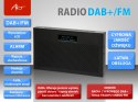 RADIO DAB+/FM AZ1000 wyświetlacz LCD czarne ART