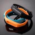 SPORTOWA OPASKA Z PULSOMETREM - BLACK/ORANGE WODOODPORNA - IP65