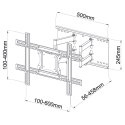 UCHWYT DO TV LED/LCD AR-87 ART 40-80" 60KG reg. pion/poziom 46cm