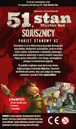 GRA KARCIANA 51. STAN MASTER SET- SOJUSZNICY dodatek PORTAL