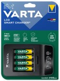 ŁADOWARKA VARTA LCD Smart-Plus +4xAA 2100mAh (ready2use)