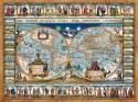 PUZZLE MAP OF THE WORLD 1639 2000el CASTORLAND