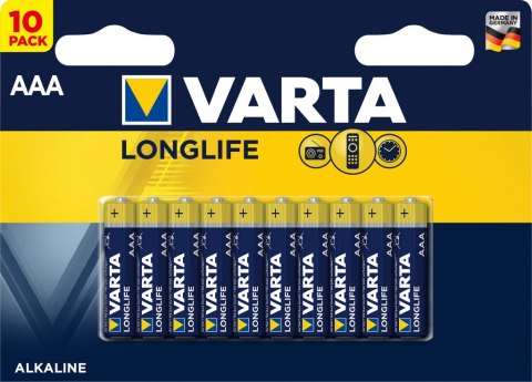 BATERIE ALKALICZNE VARTA R3 (AAA) 10szt longlife