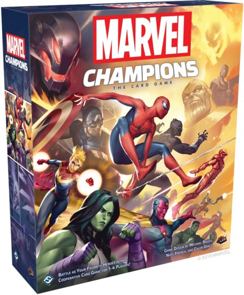 GRA MARVEL CHAMPIONS: THE CARD GAME LCG podstawa FFG