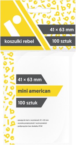 Koszulki Rebel (41x63mm) Mini American