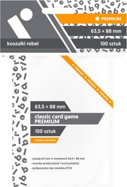 Koszulki Rebel (63,5x88mm) Classic Card Game PREMIUM