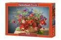 PUZZLE BOUQUET WITH POPPIES 500el CASTORLAND