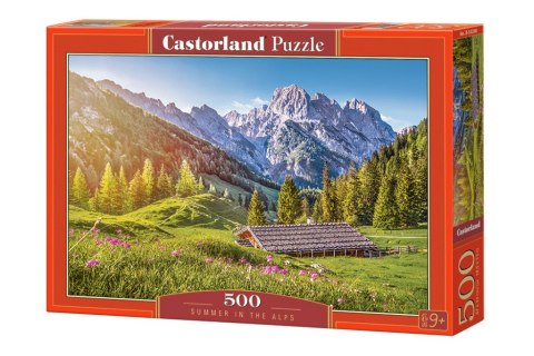 PUZZLE SUMMER IN ALPS 500el CASTORLAND