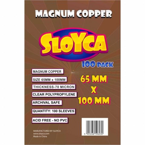 SLOYCA Koszulki Magnum Cooper (65x100mm) 100 szt