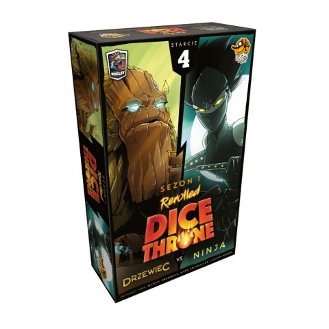 GRA DICE THRONE: DRZEWIEC vs NINJA - LUCKY DUCK GAMES