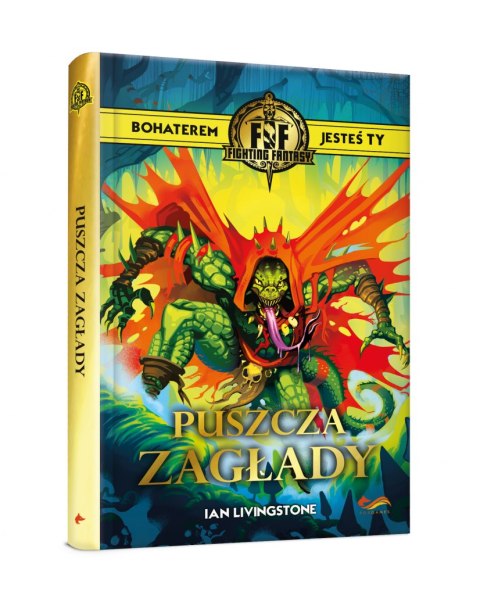 GRA KSIĄŻKOWA. FIGHTING FANTASY. PUSZCZA ZAGŁADY - FOX GAMES