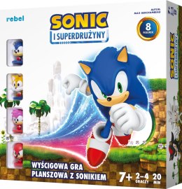 GRA PLANSZOWA SONIC I SUPERDRUŻYNY - REBEL