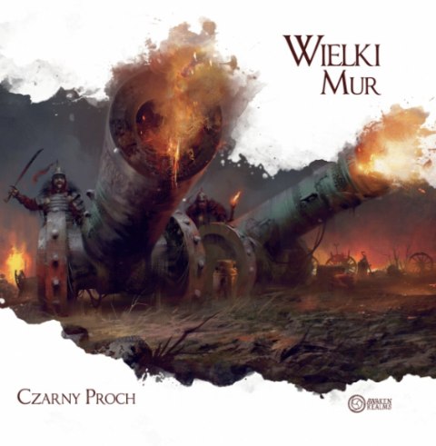 GRA WIELKI MUR: CZARNY PROCH (edycja z figurkami) dodatek - AWAKEN REALMS