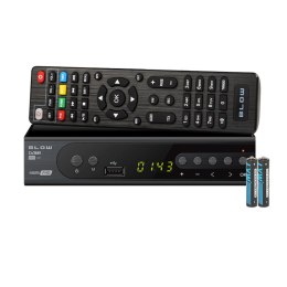 Tuner DVB-T2 4625FHD H.265 +USB/RJ45/HDMI/EURO