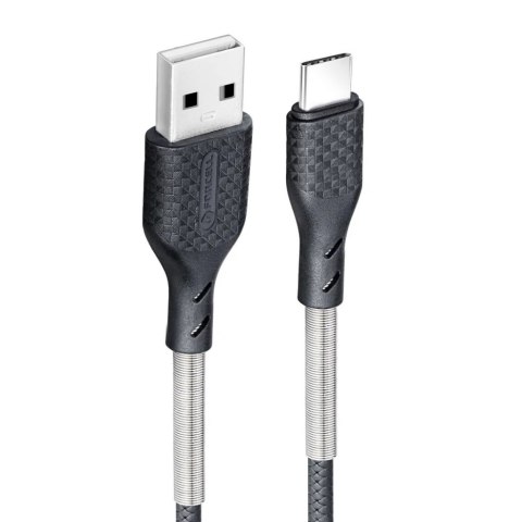 KABEL USB TYPC 2.0 2,4A CB-02A 1M Carbon Oplot Premium