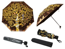 Parasol składany - G. Klimt, Drzewo życia (dekoracja na wierzchu) (CARMANI)