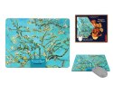 Podkładka pod mysz komputerową - V. van Gogh, Kwitnący Migdałowiec (CARMANI)