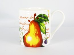 Balmoral White Mug - Manuscript Pear