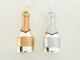 Bombka choinkowa - Butelka szampana (wzór do wyboru)