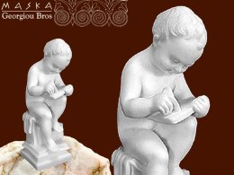 Dziecko - piszące -alabaster grecki