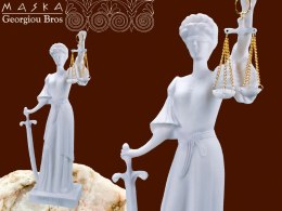 Figura - Temida -alabaster grecki