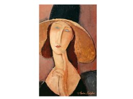 Obraz - A. Modigliani, Kobieta w kapeluszu (CARMANI)