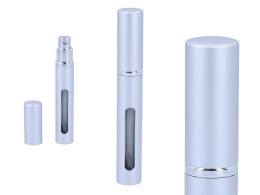 Atomizer - pojemnik na perfumy/wodę/odświeżacz twarzy/płyn antybakteryjny - srebrny