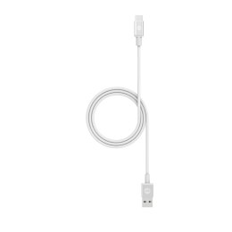 Mophie - kabel ze złączami USB-C, microUSB, USB A oraz lightning 1m (white)