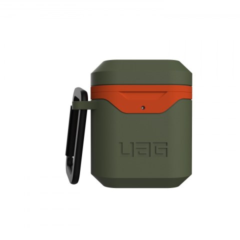 UAG Hardcase V2 - obudowa ochronna do Airpods 1/2 (olive-orange) [go] [P]