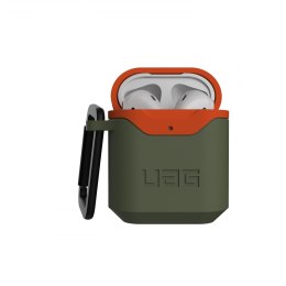 UAG Hardcase V2 - obudowa ochronna do Airpods 1/2 (olive-orange) [go] [P]