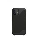 UAG Metropolis LT LTHR ARMR - skórzana obudowa ochronna do iPhone 12 mini (black) [go] [P]