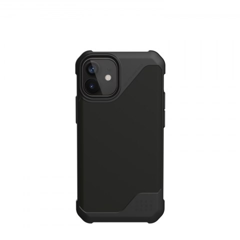 UAG Metropolis LT LTHR ARMR - skórzana obudowa ochronna do iPhone 12 mini (black) [go] [P]