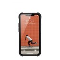 UAG Metropolis LT LTHR ARMR - skórzana obudowa ochronna do iPhone 12 mini (black) [go] [P]