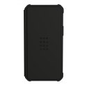 UAG Metropolis SATN ARMR - obudowa ochronna z klapką do iPhone 12 Pro Max (black) [go] [P]