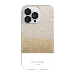 Kate Spade New York Hardshell - obudowa ochronna do iPhone 13 Pro (Glitter Block White) [P]
