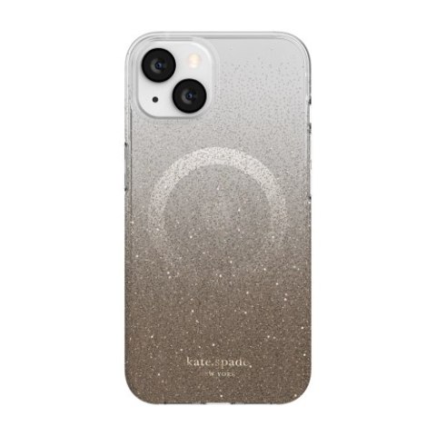 Kate Spade New York - obudowa ochronna do iPhone 13 kompatybilna z MagSafe (Champagne Ombre Glitter) [P]